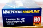 Walthers 910-220 - Budd Passenger Car LED Interior Lighting Kit with Trucks HO