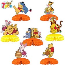 Winnie the Pooh Honeycomb Centerpieces 3D Table Decorations Party Supplies