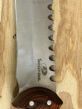 Mossy Oak used fixed blade hunting knife