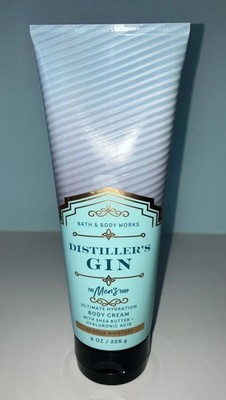 Bath & Body Works DISTILLER'S GIN Ultimate Hydration Body Cream 8 FL OZ Men's