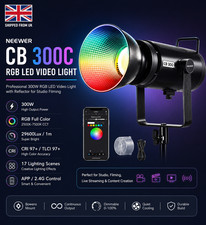 NEEWER CB300C 300W RGB LED - Bowens Mount, CRI97+, APP Control, (BRAND NEW)