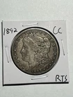 1892-CC Morgan Silver Dollar Nice VF+ Tough Date Low Mintage CC