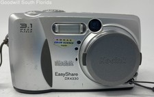 Kodak EasyShare DX4330 Gray 3.1MP 3x Optical Zoom Digital Camera Not Tested