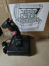 CH 568 Combat Flight Stick USB F-16 USB Gaming Joystick CH Products Used Clean