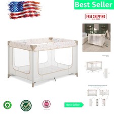 Compact Zodiak Playard with Breathable Mesh Sides - Ideal for Families on the Go