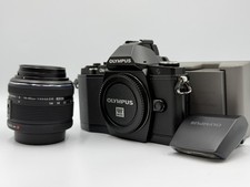Olympus OM-D E-M5 Digital Mirrorless Camera Black w/ 14-42mm Lens US Duty Paid