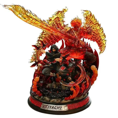 Large Uchiha Itachi Collection Naruto Shippuden Manga Statue 32cm