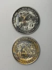 x2 HISTORIC COLORADO CENTRAL STATION AMERICAN WILDLIFE SERIES .999 SILVER ROUND