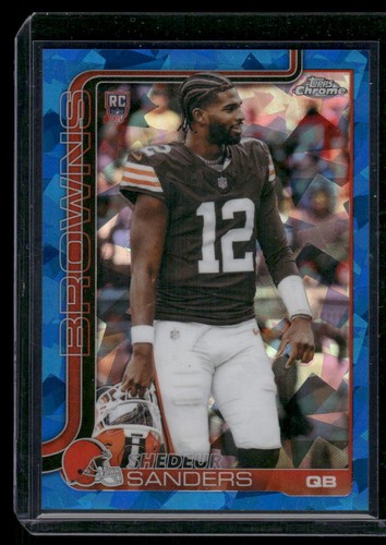2025 Topps Chrome Sapphire Edition #315 Shedeur Sanders