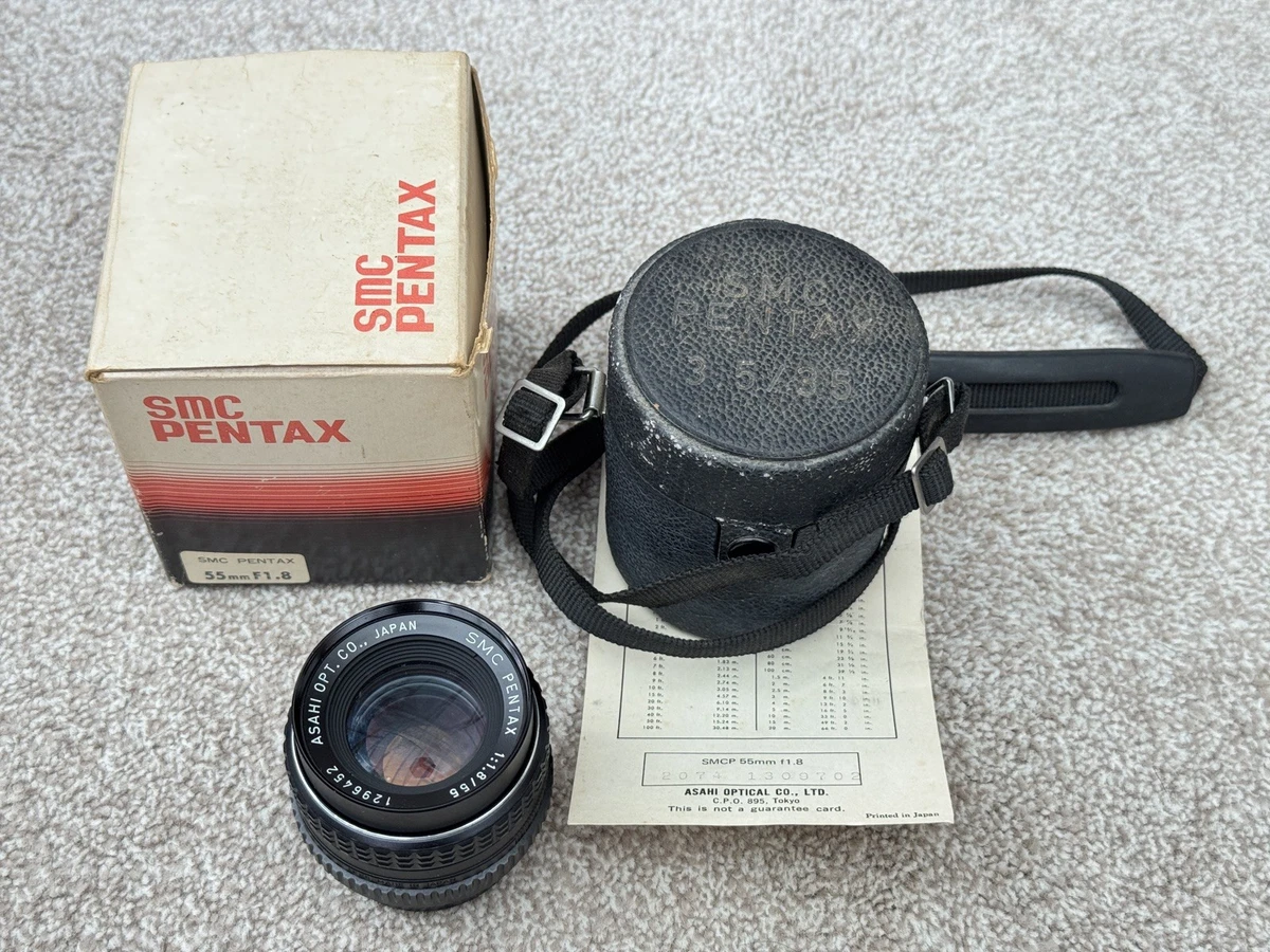 PENTAX f/1.8 Camera Lenses 55mm Focal for sale | eBay UK