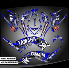 Yamaha Raptor 700 700R graphics kit 2006 2007 2008 to 2012 decals stickers atv