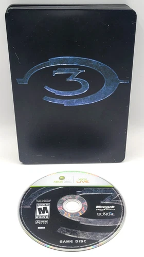 Halo 3 (Xbox 360) Steelbook No Slipcover GAME & CASE
