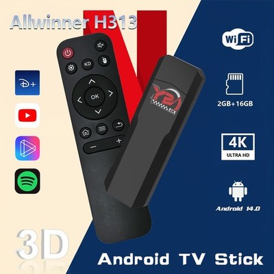 Y2 Android 14 TV Stick 2+16GB WiFi HDMI Mini Smart Media Player