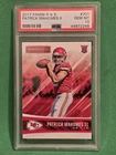 2017 Patrick Mahomes II Panini Rookies Stars # 201 PSA 10 GEM MINT