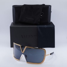 New Valentino V-ROMASK VLS-120A Rose Gold/Dark Grey 146-0-118 Sunglasses