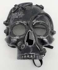 Veil Entertainment Steampunk Gears Tubes Puzzle Black Skull Mask