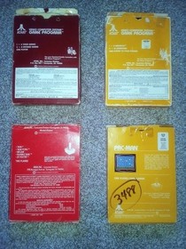 Atari 2600 Console Set With 4 in Box Games Tested and Working See Pics