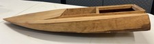 Barca radiocomandata 26" vintage legno mogano come Dumas SK Daddle Too motoscafo sci R/C