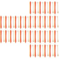 3 Count Large Hair Rollers for Women Curlers Perm Rods with Bands