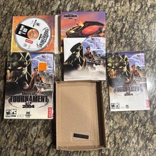 Pre-owned Unreal Tournament 2004 Box PC Game Complete CIB Big Box 6-CD edition