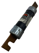 BUSSMANN FUSETRON FRN-R-100 DUAL-ELEMENT TIME DELAY FUSE CLASS RK5 FUSE FRNR100