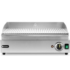 Elektrogrill, gerillte Grillplatte, 527 x 404 mm, 2400 W
