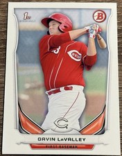2014 Bowman Draft Chrome Refractors #CDP115 Gavin LaValley Cincinnati Reds