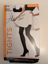 Hanes X-Temp Shapes  Smoothes Opaque Tights Mocha L