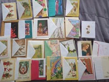 25 Vintage Greeting Cards & Envelopes & Other...