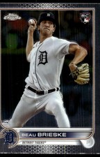 Beau Brieske 2022 Topps Chrome Update Sapphire Edition #US23 Tigers MLB READ