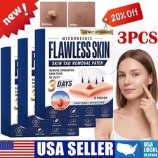 3X Skin Tag Remover Patches Quick Effective Mole and Wart Pad Removal Sticker US