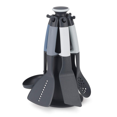 Joseph Joseph Elevate Carousel Nylon Kitchen Utensil Set Rotating Storage Stand