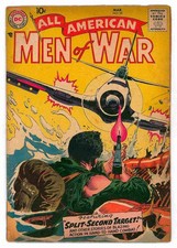 All-American Men of War 55 GD+2.5 March 1958