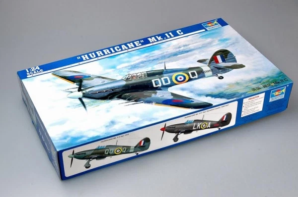 Trumpeter 02415 HURRICANE MK.II C 1:24 Kit di modellismo - Immagine 2 di 4