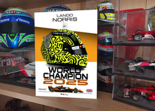 Lando Norris F1  2025 Champion McLaren MCL39 Metal Sign F1 Gift