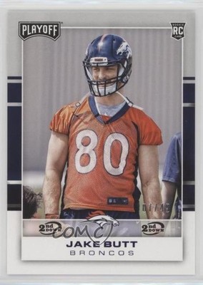 2017 Panini Playoff Rookies 2nd Down 7/49 Jake Butt #300 Rookie RC v1x