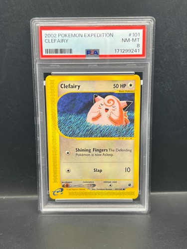 Clefairy graded PSA 8 for sale on eBay