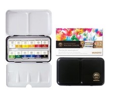 Mungyo Sargent Artist Quality 12ct Professional Watercolor Set MWPH-12C 