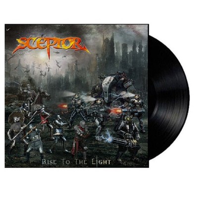 SCEPTOR-Rise To The Light LIM.300 BLACK VINYL german/us power metal BOB MITCHELL