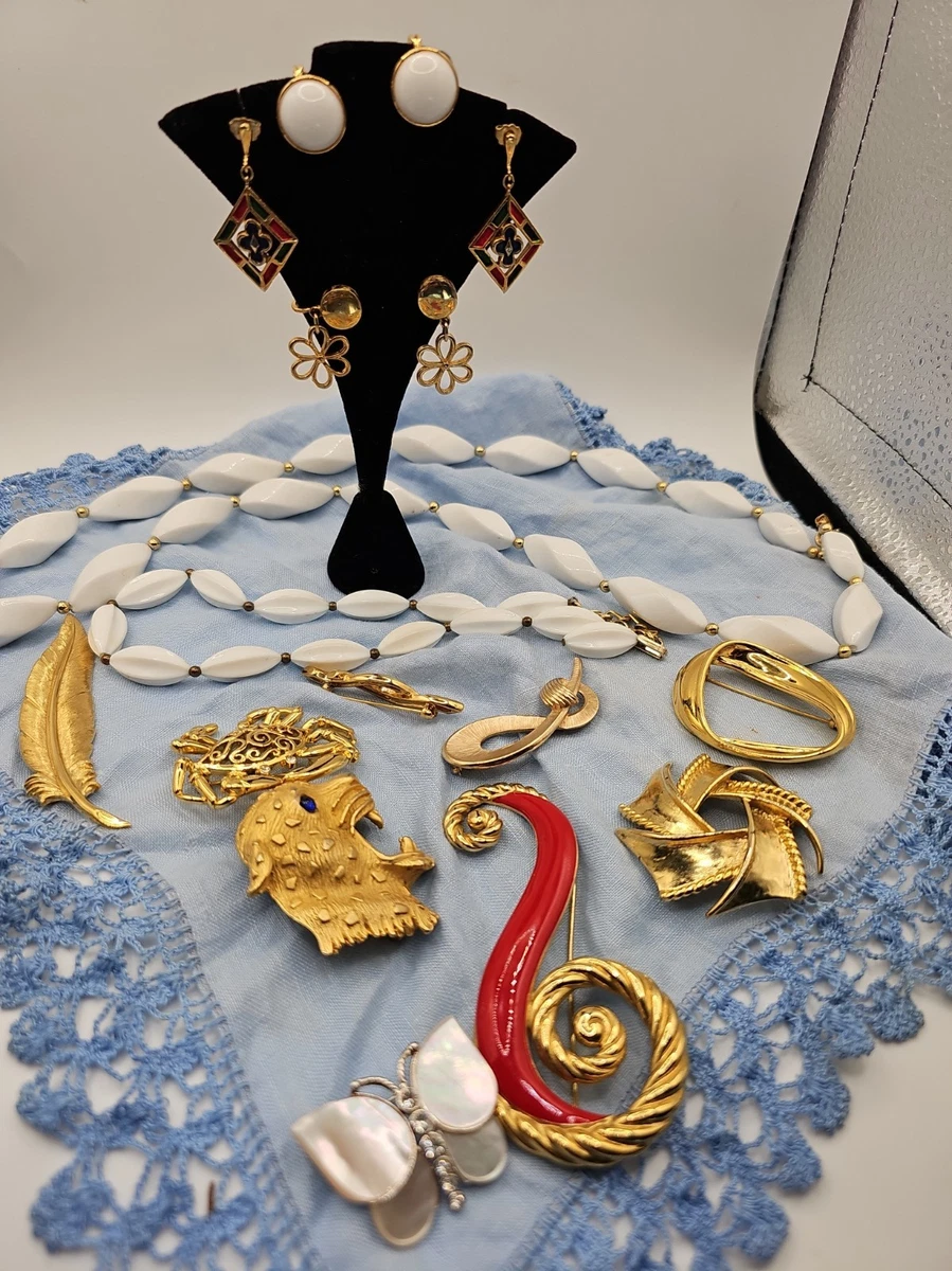 vintage crown trifari jewelry products for sale | eBay