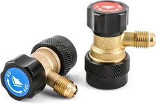 R134a Quick Coupler Adapter, Adjustable 134a Adapters, Quick Connectors 