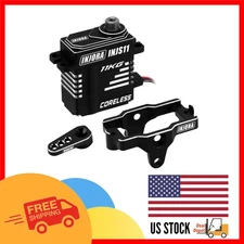 Durable Water-Resistant High Torque Micro Servo for RC Crawlers - Black Finish