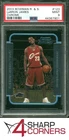 2003 BOWMAN ROOKIES & STARS CHROME #123 LeBRON JAMES RC CAVALIERS PSA 9
