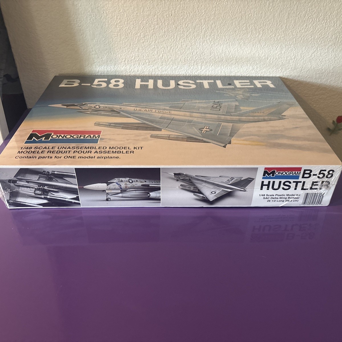 B−58 HUSTLER  ハスラー　1／48　モノグラム 1/48 Monogram B-58 Hustler - iModeler