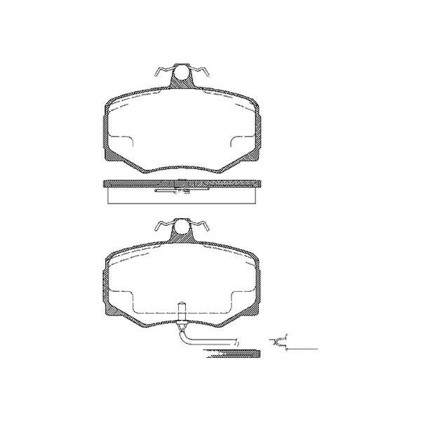 Bremsbelagsatz Scheiben 17 Mm Triscan Iam-Expertise FüR U.A. Jaguar XJ-image