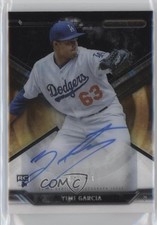 2015 Topps Strata Auto Black /50 Yimi Garcia #SA-YG Auto 1v1