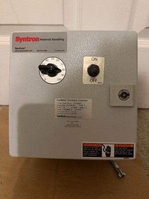 Syntron Electronic Controller DC15   Vibratory Feeder Controller