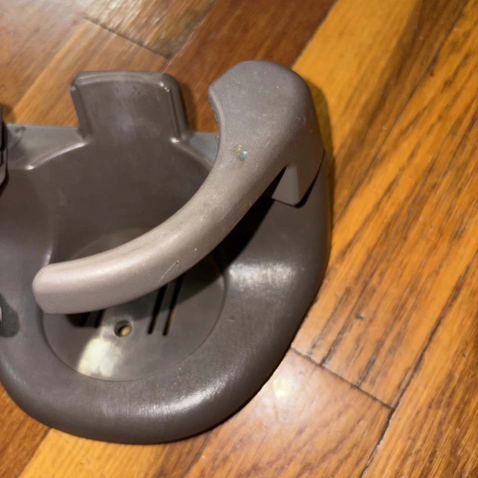 2001-2004 TOYOTA TACOMA FRONT CENTER CONSOLE CUP HOLDER TAN OAK OEM 2002 2003 - Image 3 of 4