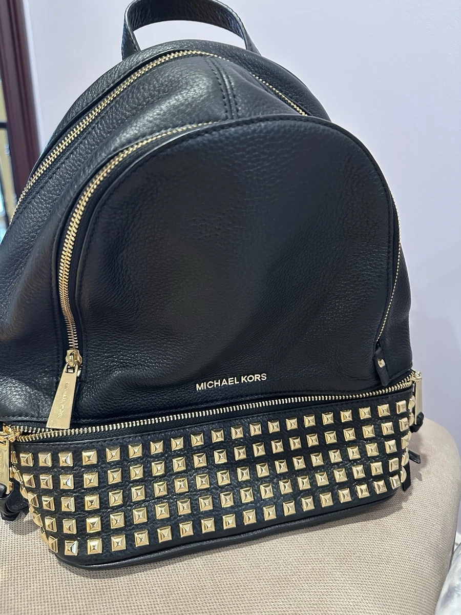 Michael Kors Rhea Backpack Gold Bags & Handbags for Women  display picture 2