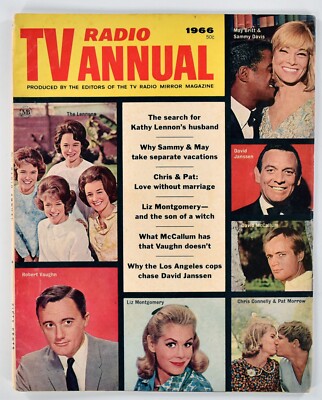 Vintage: TV-Radio Magazine Annual 1966 Sammie Davis Jr. & May Britt